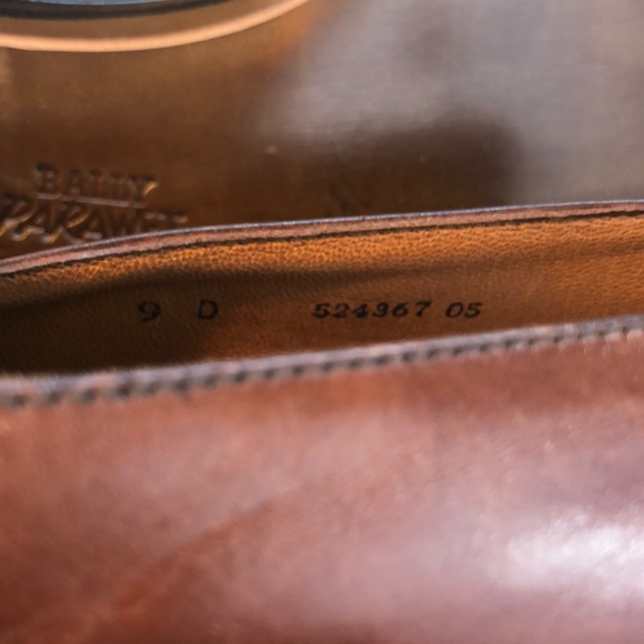 Bally Prestige Brown Leather Tassel Loafers Size 9 - Picture 10 of 10